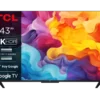 TCL 43V6C 43 inch HDR 4K Google Smart TV New Model 2025